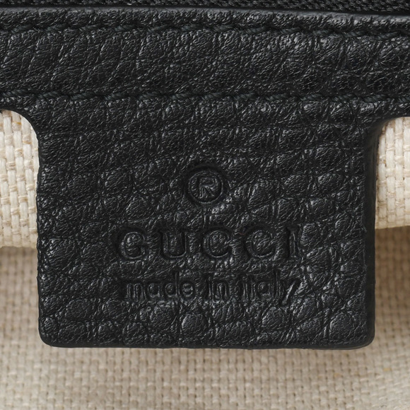 Gucci Soho Chain Black Leather Shoulder Bag - Picture 15 of 15
